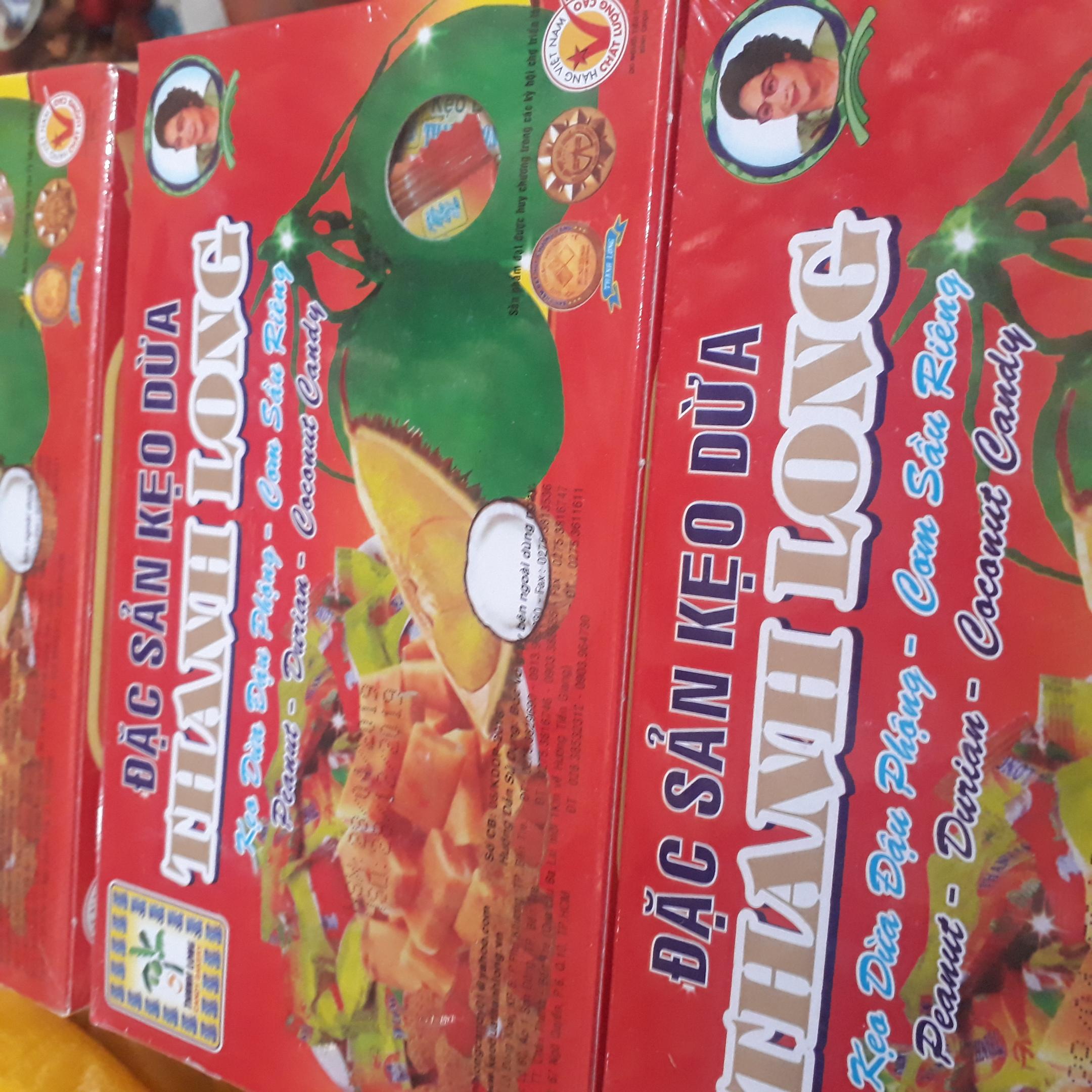 Kẹo dừa BẾN TRE Sầu riêng Đậu phộng