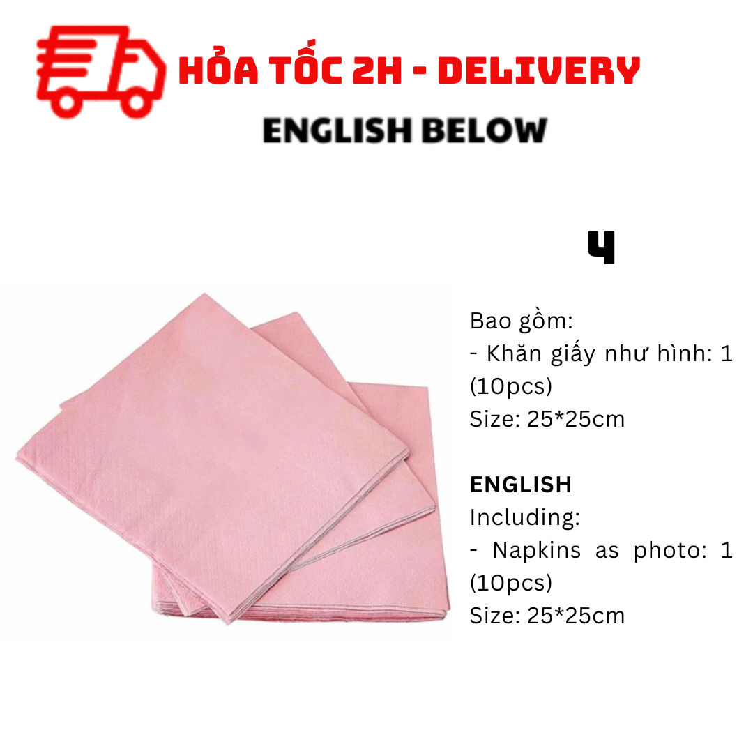 Khăn Giấy Ăn Napkin BBNE65