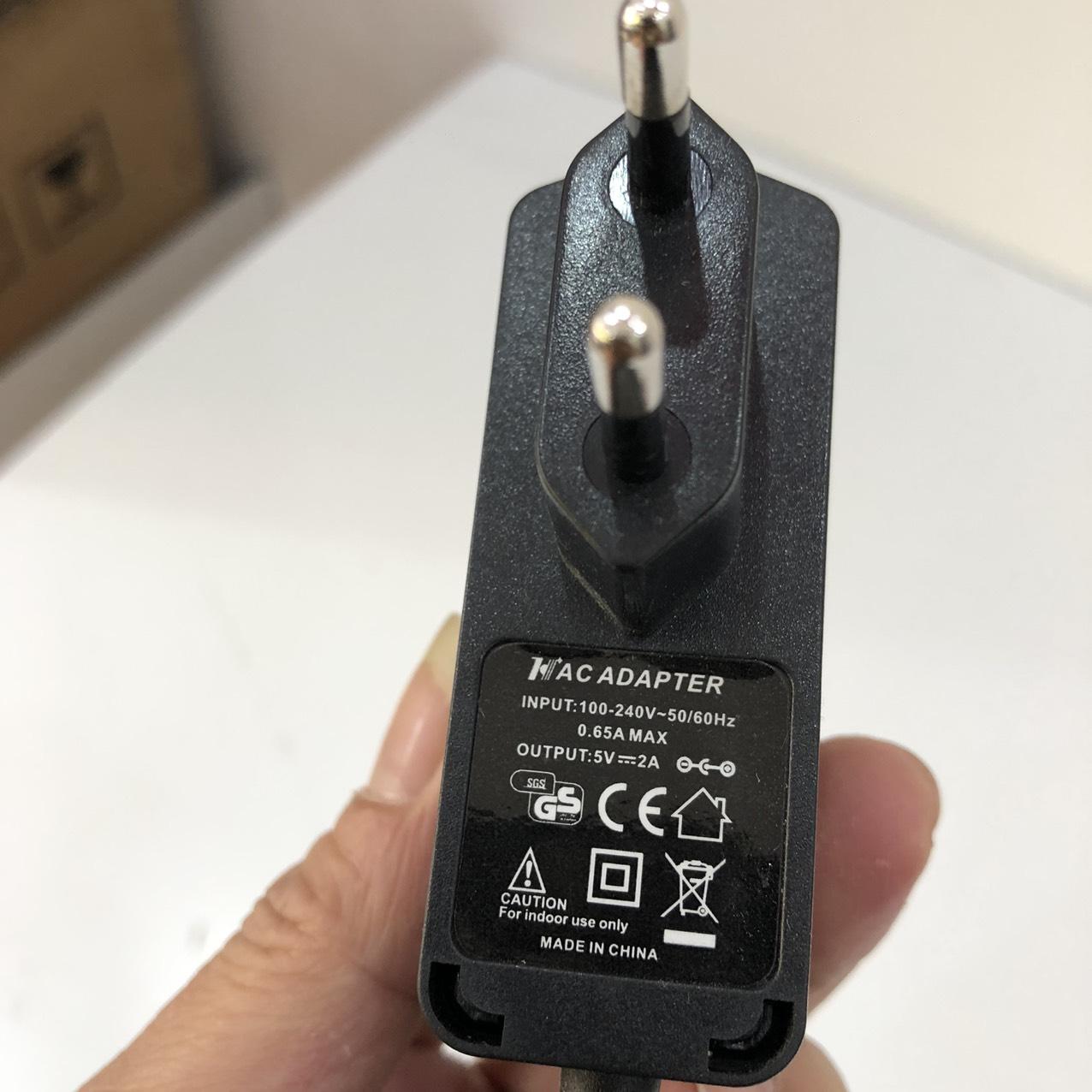 Dây nguồn ADAPTOR 5V-2A CHÂN TO