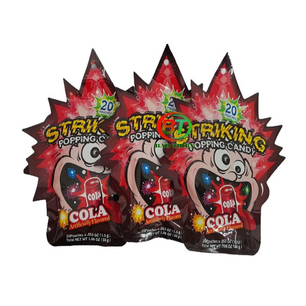 (10 vị) Kẹo nổ Striking gói 30g
