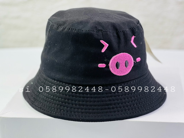 Mũ tai bèo thêu con heo 🐷 ủn ỉn dể thương CUTE dành cho nam và nữ phong cách ulzzang unisex đẹp