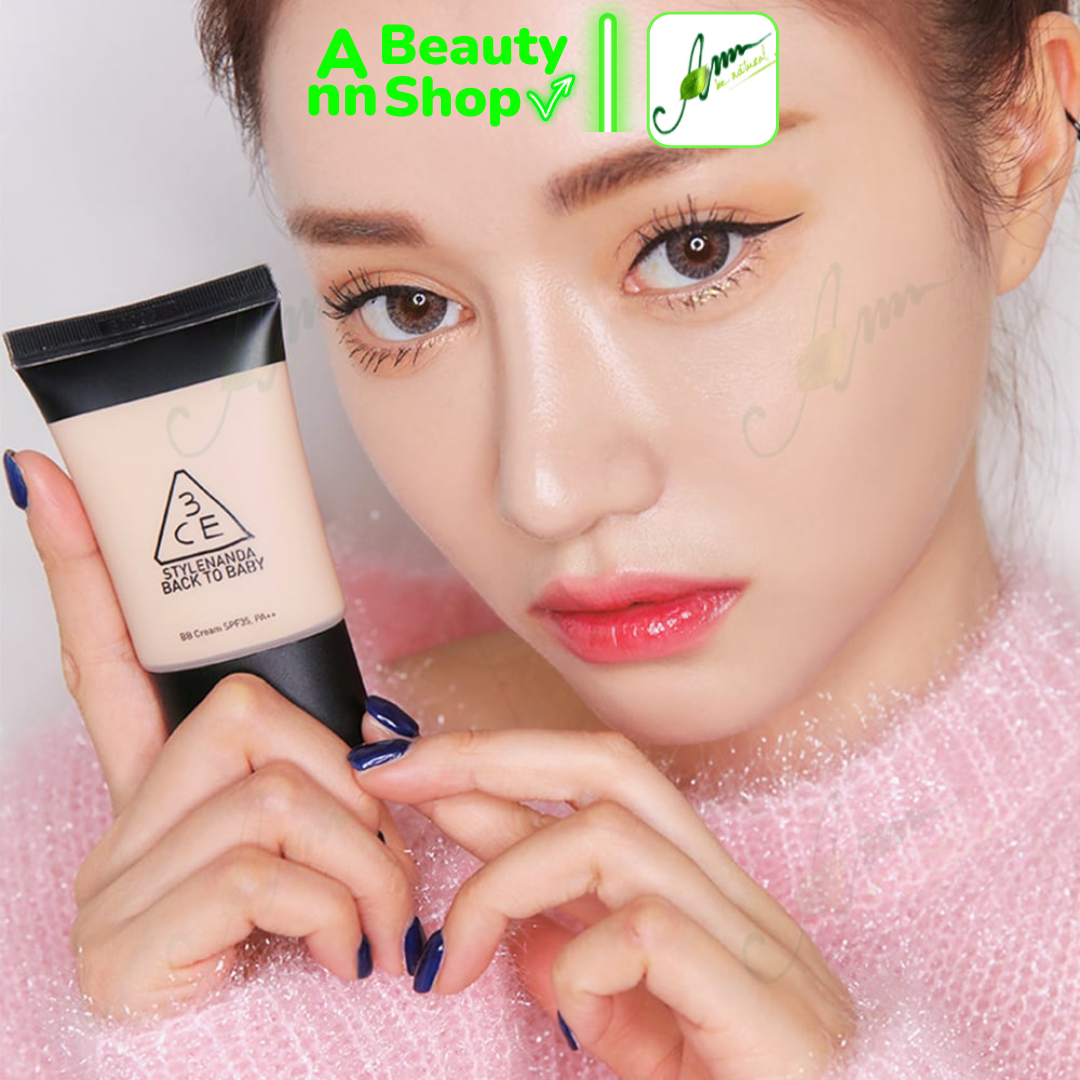 Kem Nền 3CE Back To Baby BB Cream 30ml