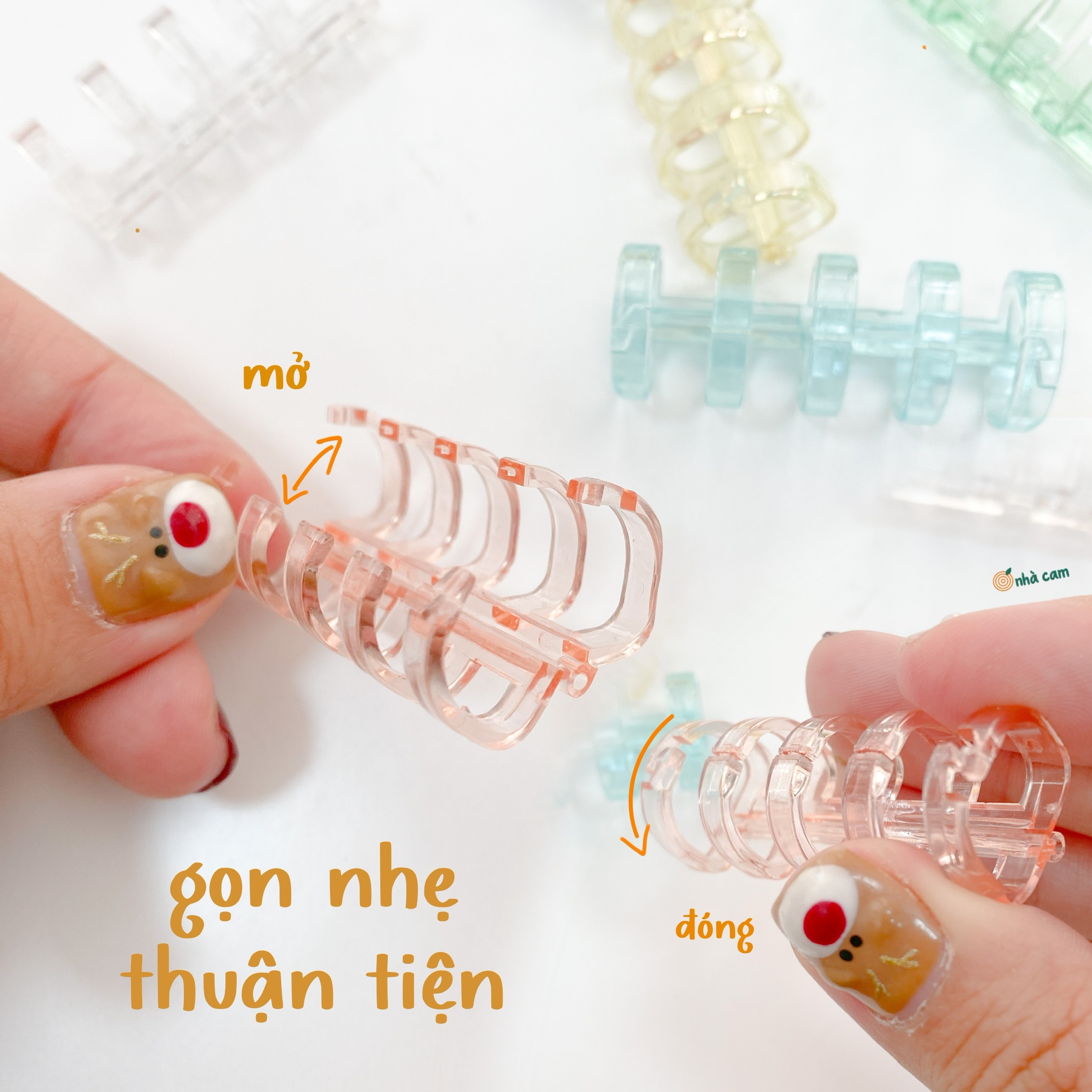 Còng Nhựa 5 Lỗ
