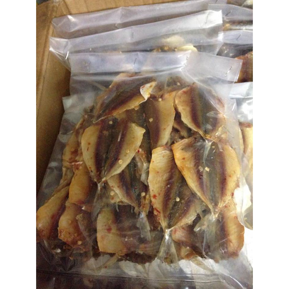 Khô Cá Chỉ Vàng Phan Thiết Loại Đặc Biệt Dày Thịt Ngọt Thơm (Vị Muối Lạt 500G)