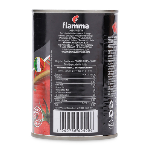 Cà chua xắt miếng 400g