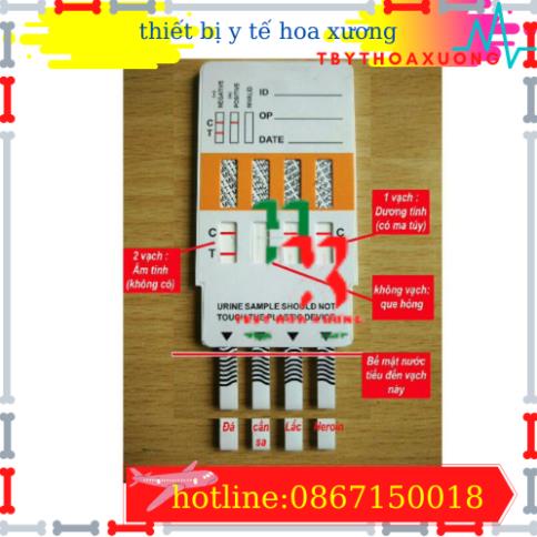 [Chính Hãng] Que Thử Ma Tuý 4 Chân DRUGS