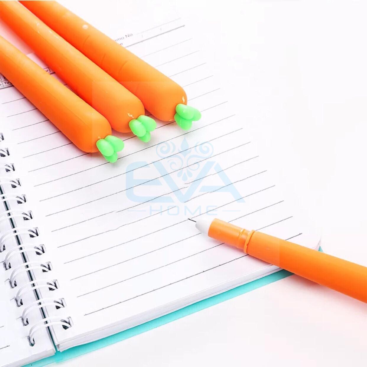 Bút Bi Viết Nước Hình Cà Rốt
