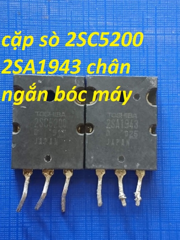 2SA1943 2SC5200 cặp sò âm thanh A1943 C5200 chất lượng nguyên gốc