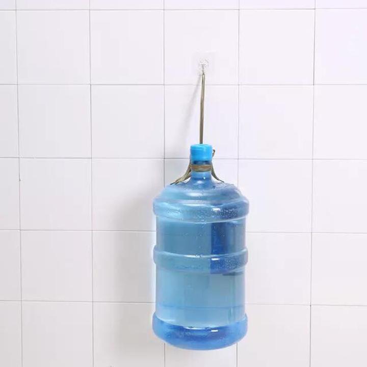Combo 10 Móc dán tường cường lực trong suốt treo đồ, quần áo đa năng, chịu lực cao