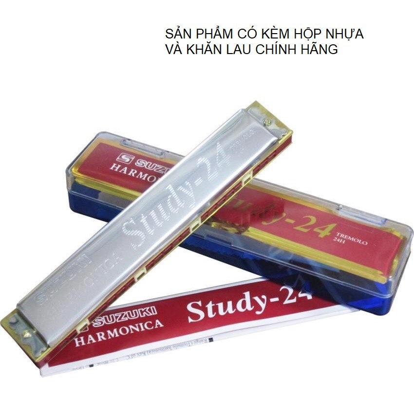 Kèn harmonica tremolo Suzuki Study-24 Hamonica SUZUKI