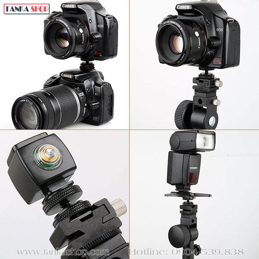 Ốc vặn chân hotshoe máy ảnh 1/4