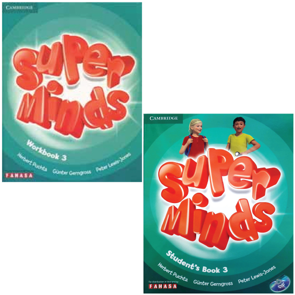Fahasa - Combo Sách Hay Super Minds 3: Student's book + Workbook