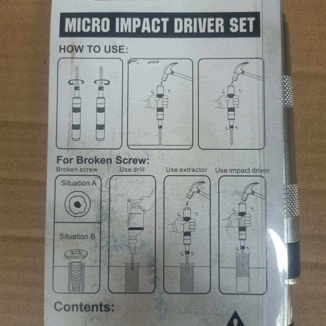 Bộ vít đóng mini cao cấp 7 chi tiết CIC