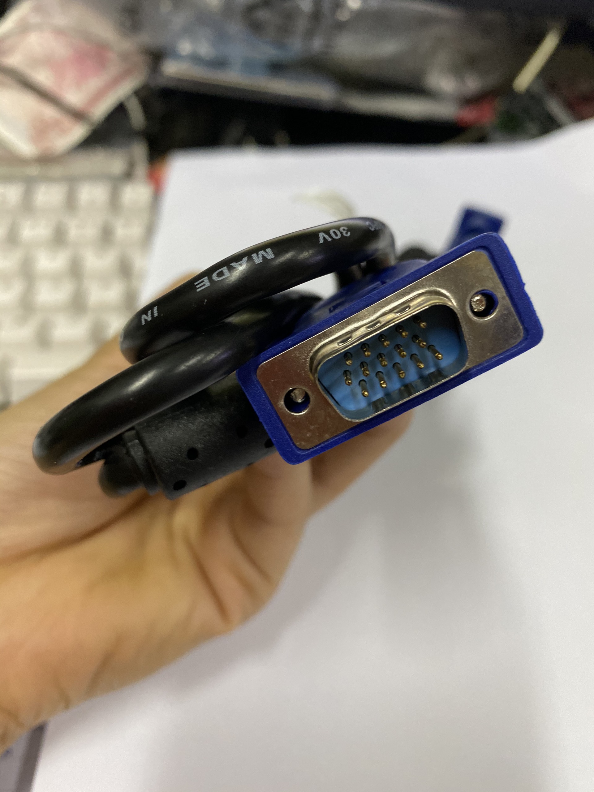 [HCM]Dây cáp VGA 1.5M ZIN theo màn hình Samsung