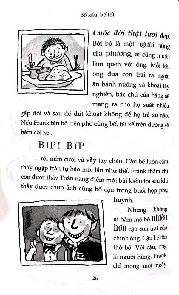 Sách: Bố Xấu, Bố Tốt - David Walliams