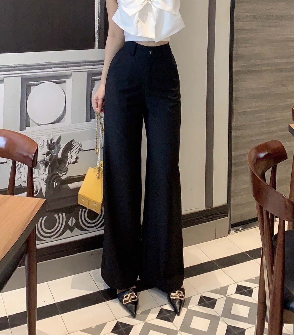 Quần ống suông công sở thanh lịch