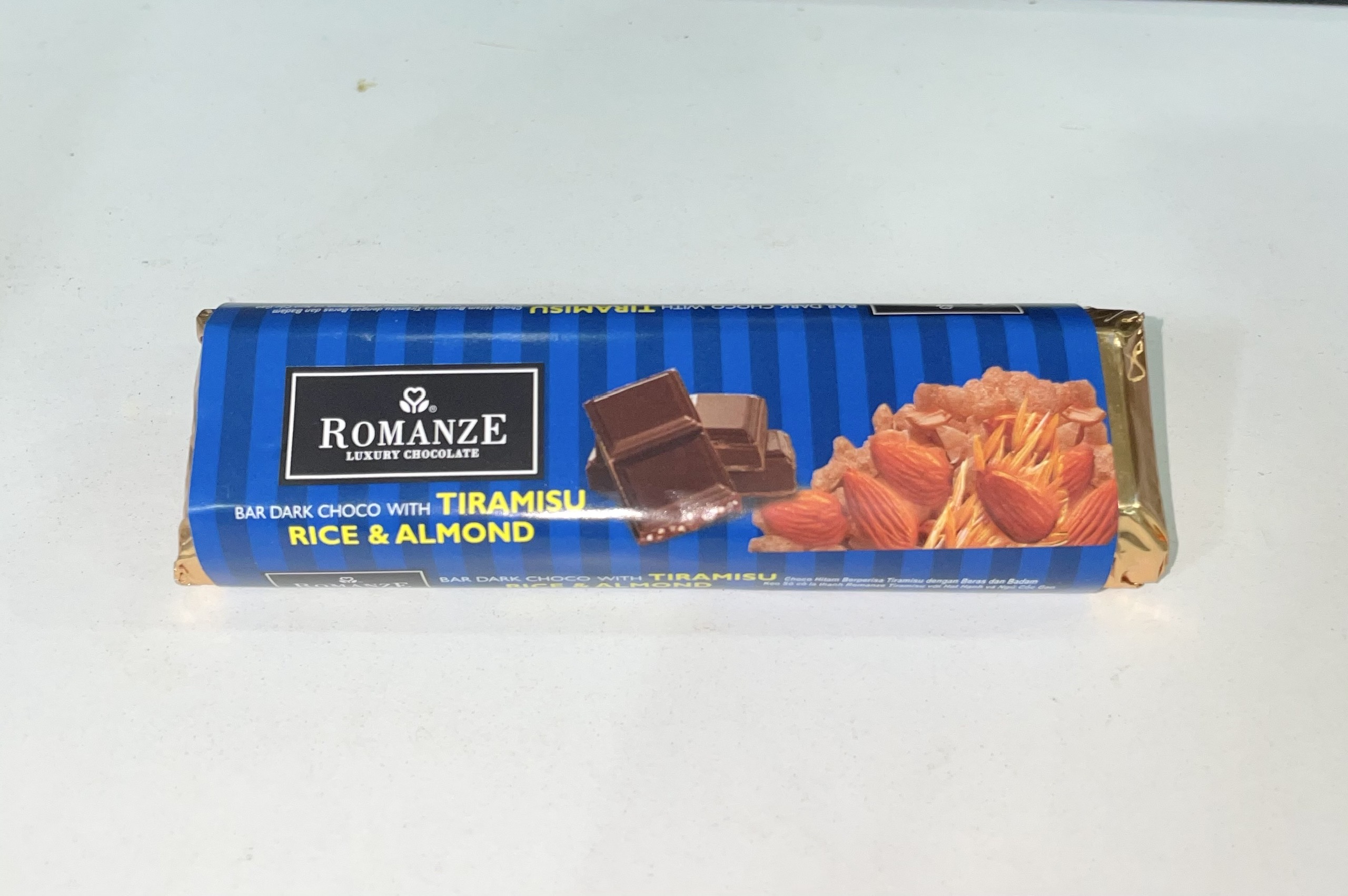 Sôcôla Romanze Luxury Chocolate Nhân Tiramisu Gạo và Hạnh Nhân Almond