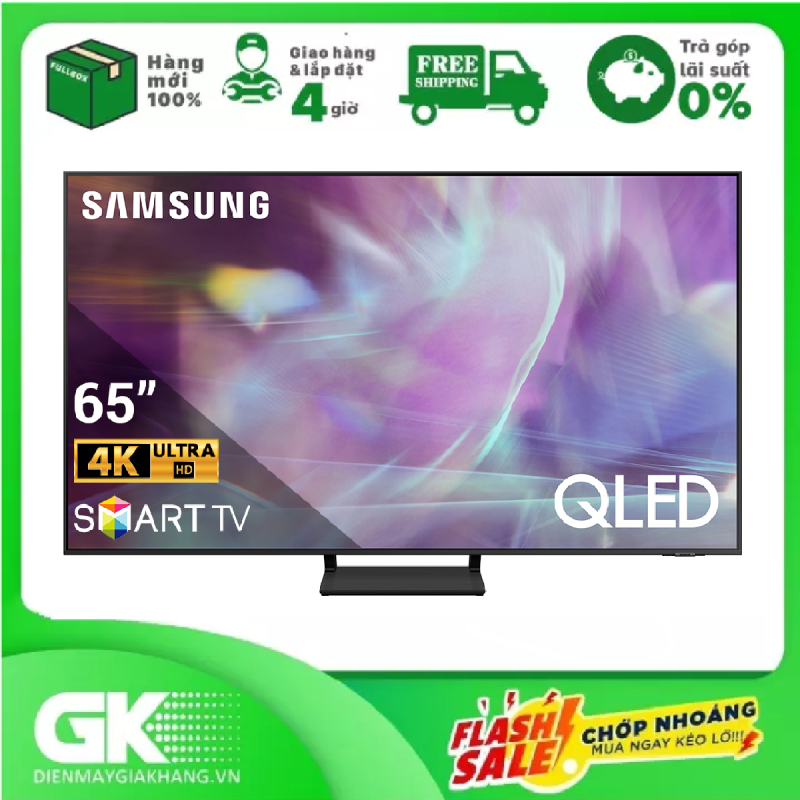 Tivi QLED Samsung QA65Q60AA 4K 65 inch - Miễn phí vận chuyển HCM chính hãng