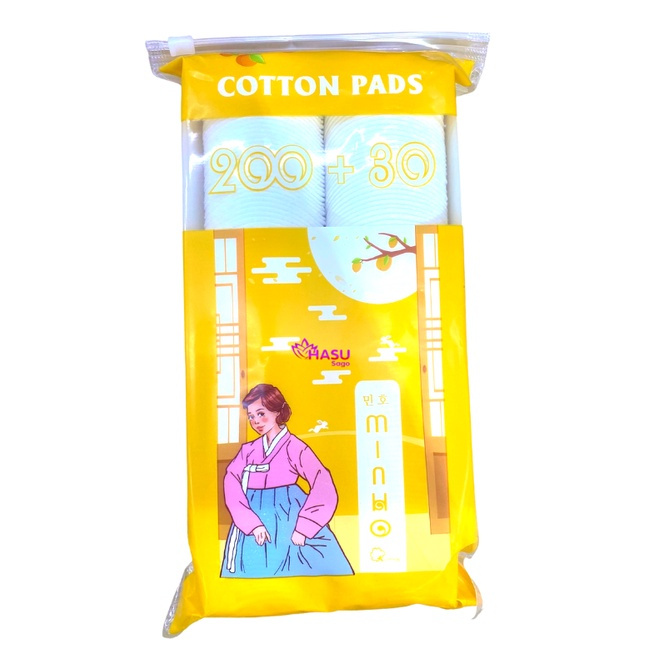 Ipek free 120 + 30 round cotton makeup removal pad Jomi 120 cotton pad double circle cosmetic cleansing pad 230 PCs-pegastore
