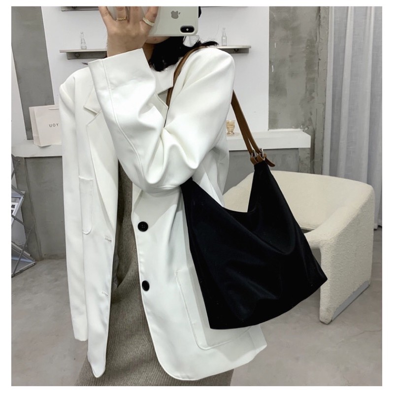 Túi Tote 2 Quai Da Ulzzang Công Sở (Có Sẵn)
