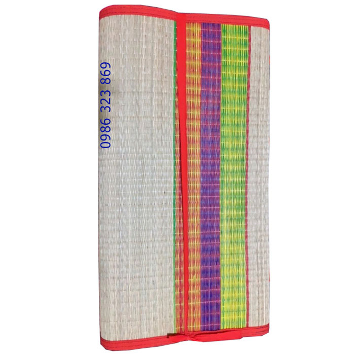 Chiếu cói 1m4 x 1m9 xếp gấp gọn nhẹ