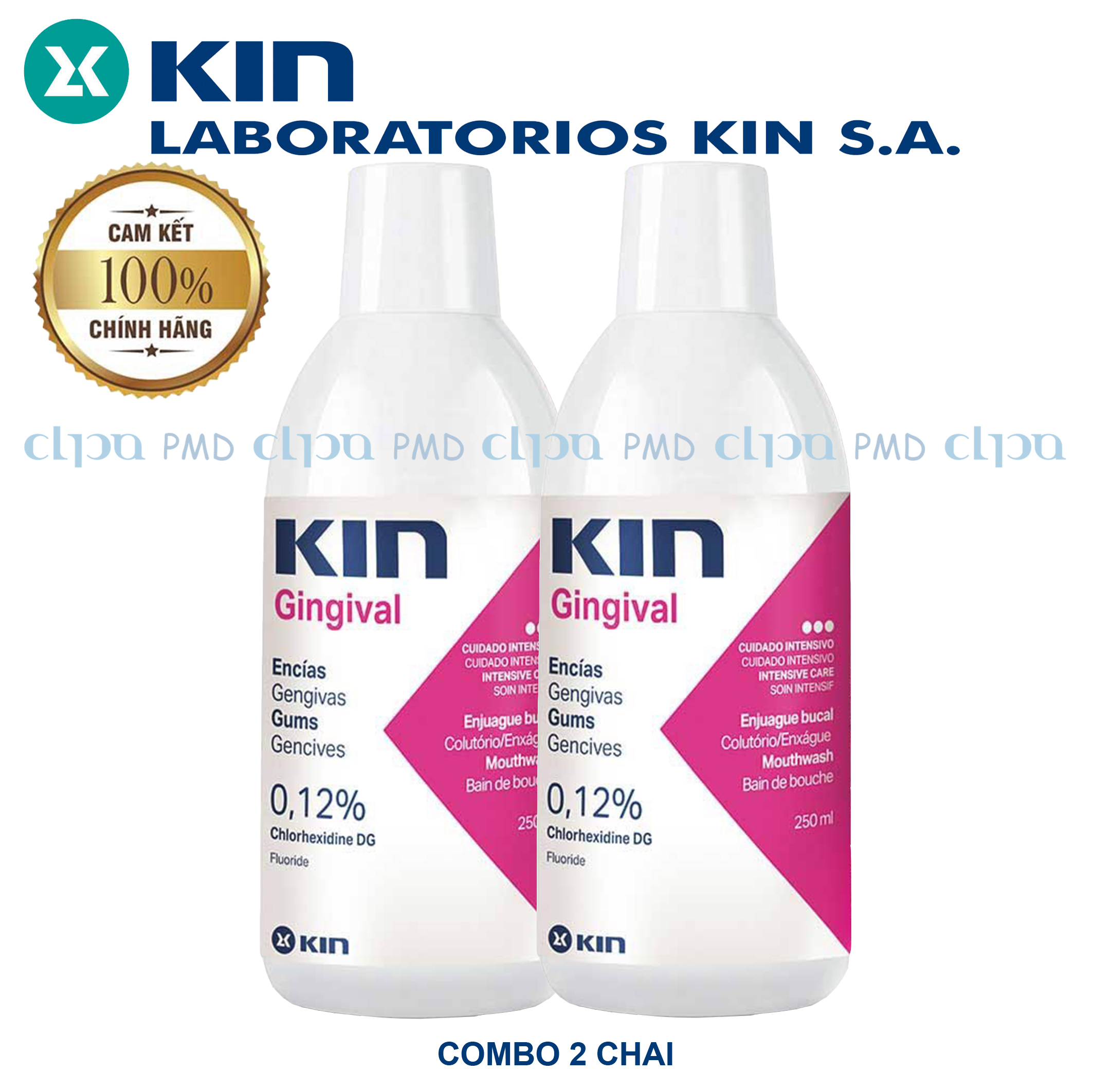DUNG DỊCH SÚC MIỆNG - SÚC HỌNG 0.12% CHLORHEXIDINE KIN GINGIVAL