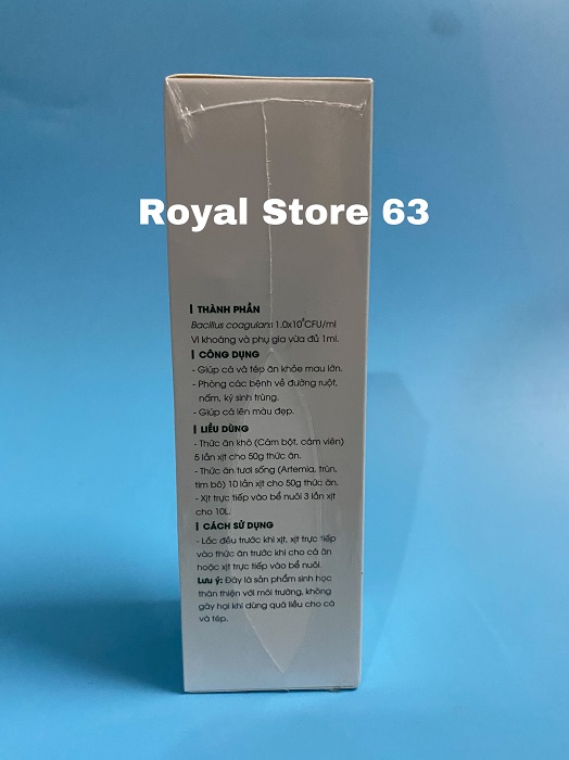 Vi sinh tiêu hóa cho cá cảnh Bac+ Koika 100ml