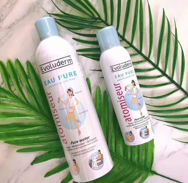 Xịt Khoáng Cấp Nước Evoluderm Atomiseur Eau Pure Water