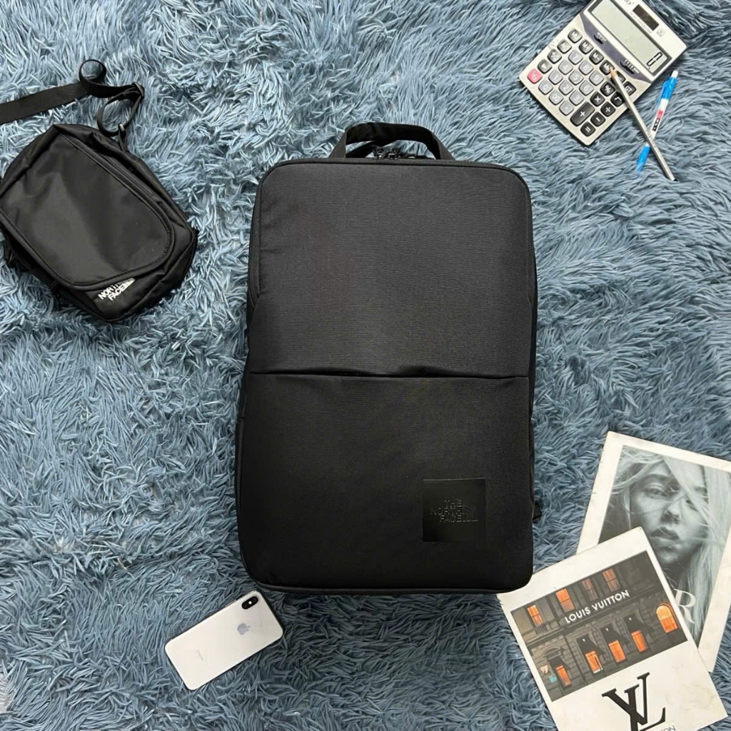 Balo Du Lịch Nam Nữ THE NORTH FACE SHUTTLE DAYPACK Đựng Laptop Nhiều Ngăn Lưu Trữ Cặp Đứng