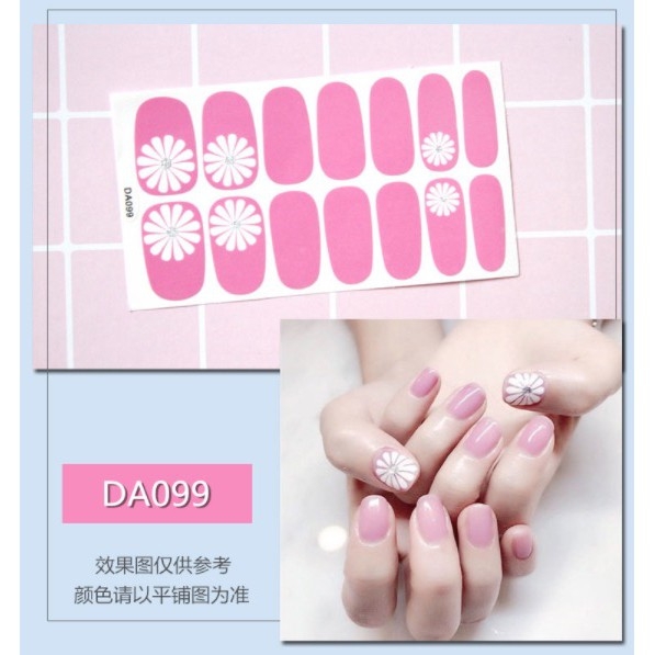 Bộ sticker dán móng tay trang trí 3D kháng nước bền chặt - P2