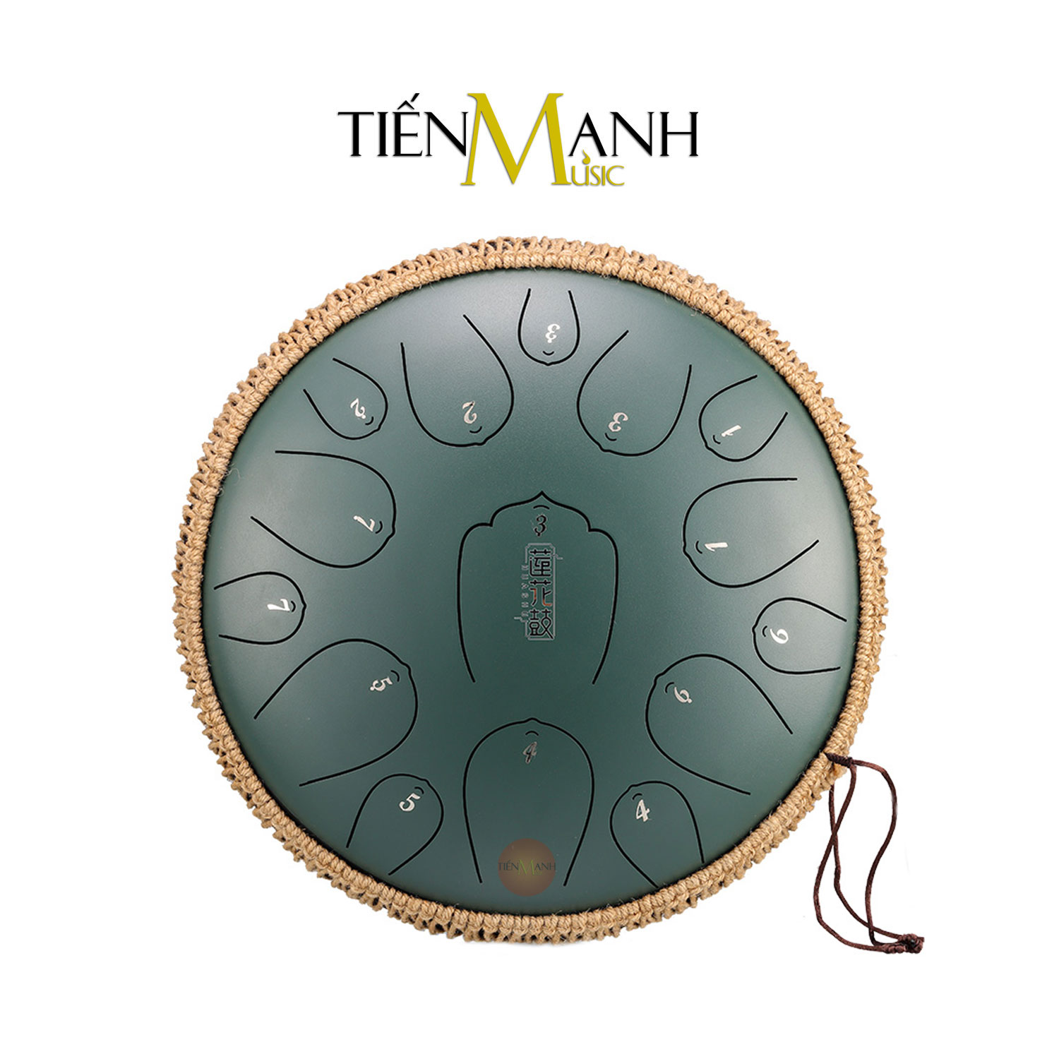 [Chính Hãng, Tone C, D] Trống Tank Huashu 15 Note THL15, THS15 14inch (Trống Không Linh Nốt Lưỡi Thép Drum Steel Tongue)