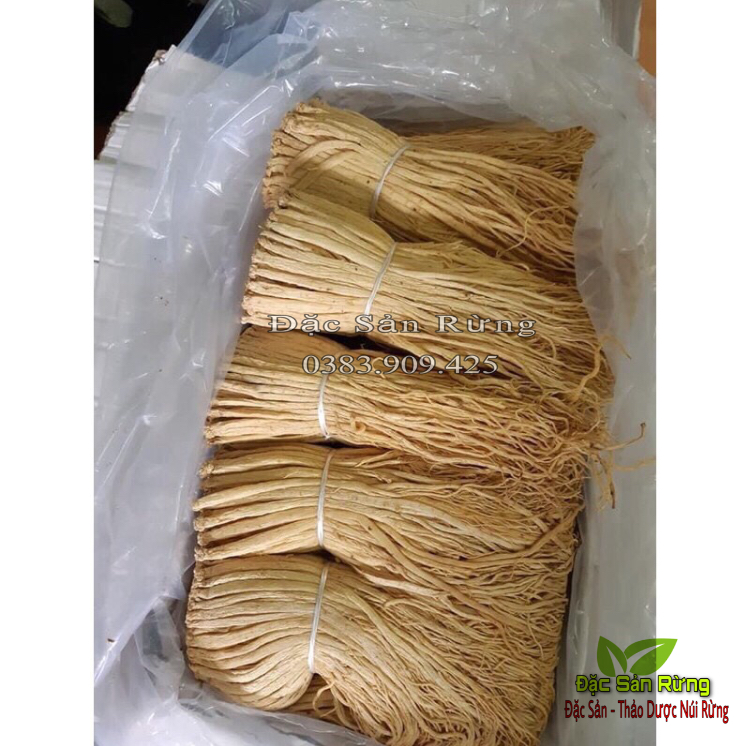 1kg  Đẳng Sâm Khô Nguyên Chất - Sạch ,Thơm