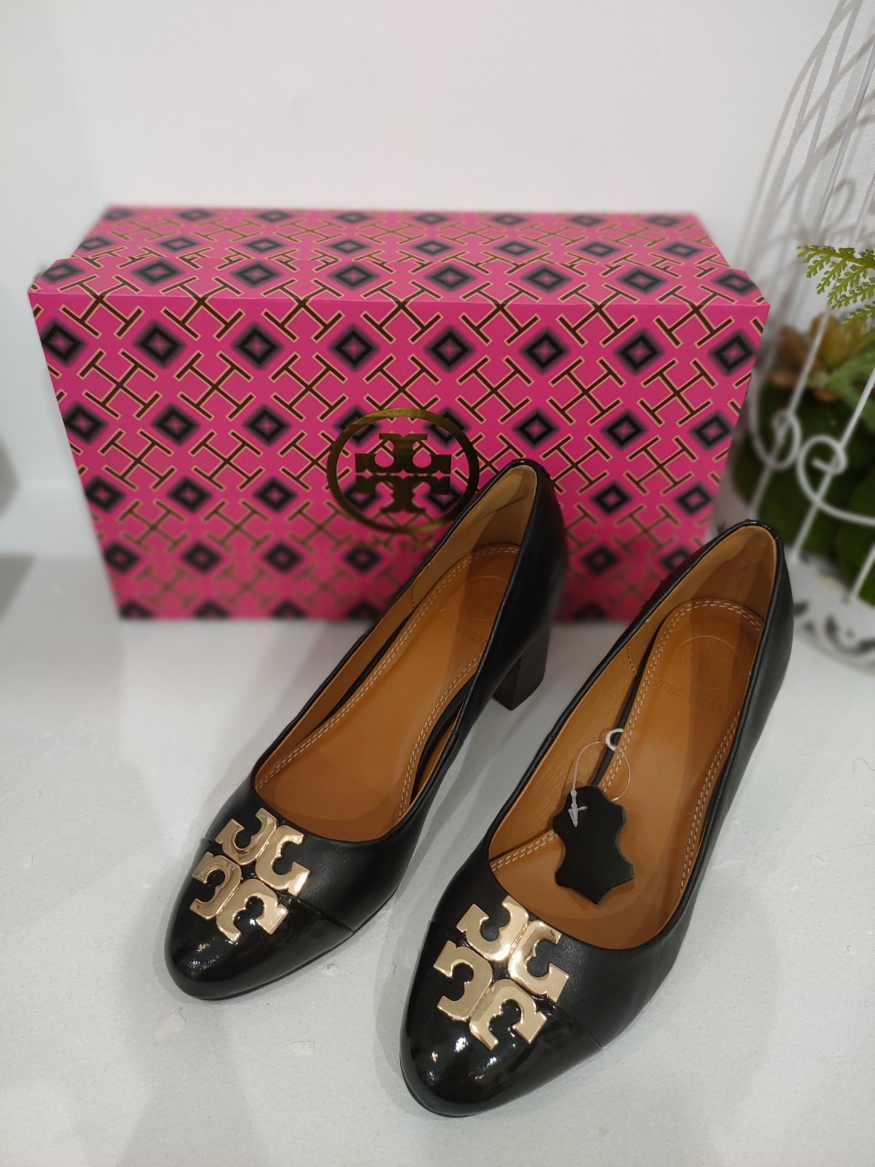 Giày Tory Burch Kira real leather, full box