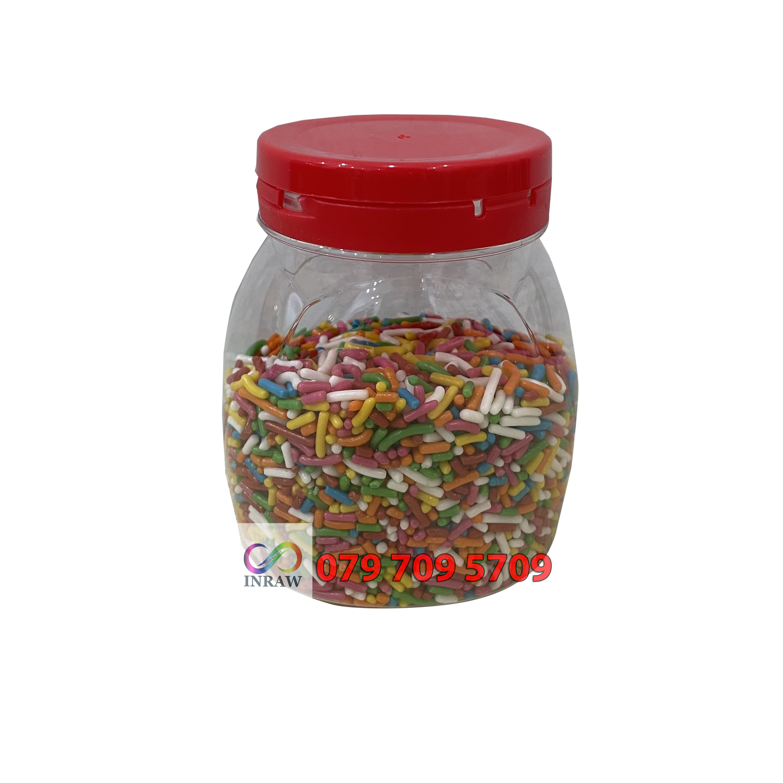 Socola cốm màu dạng dài trang trí bánh 100g