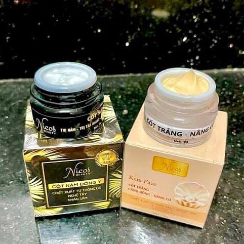 Combo kem cốt nám đông y nicos mẫu mới