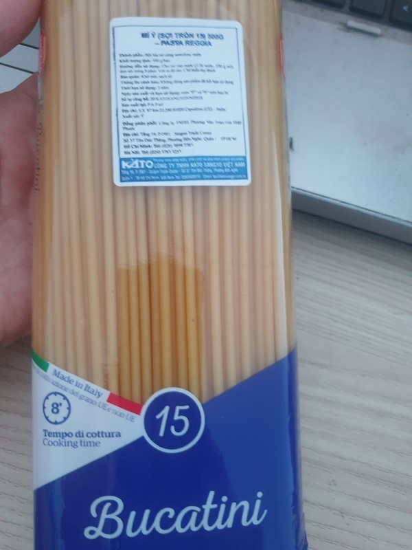 Italian imported 500g pasta rounder 15 pasta