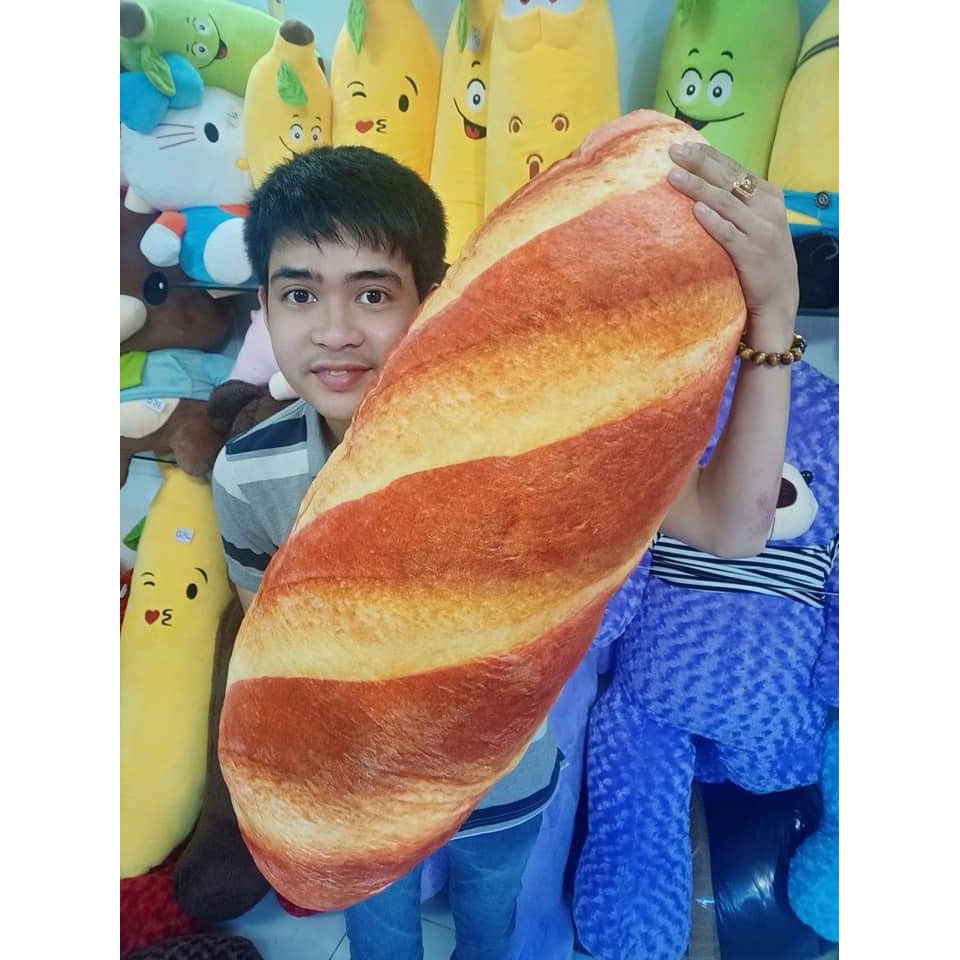 GỐI ÔM HÌNH BÁNH MÌ SIZE LỚN