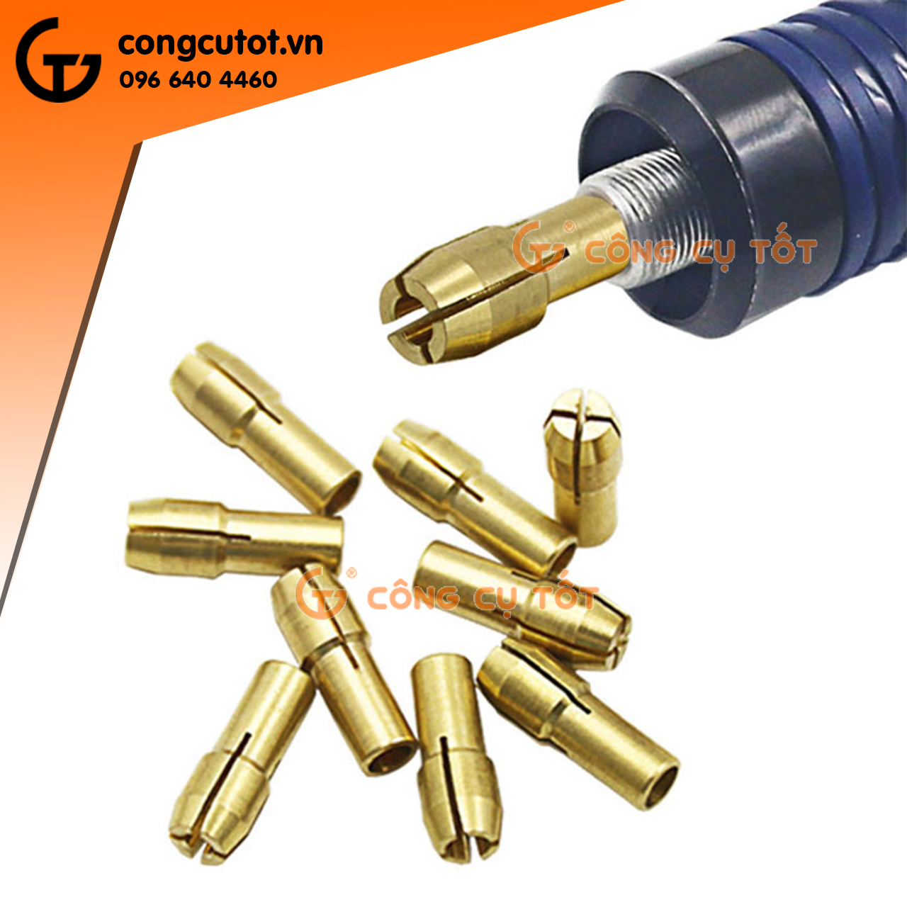 Đầu kẹp mũi khoan mini chuôi 4.8mm