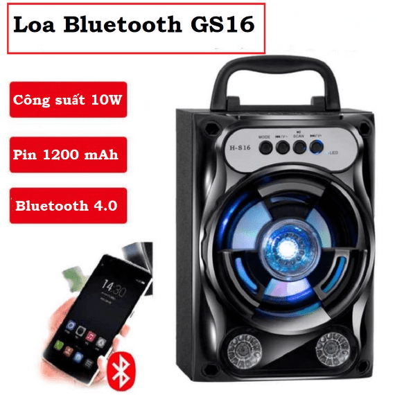 Loa bluetooth loa nghe nhạc loa giá rẻ gs16