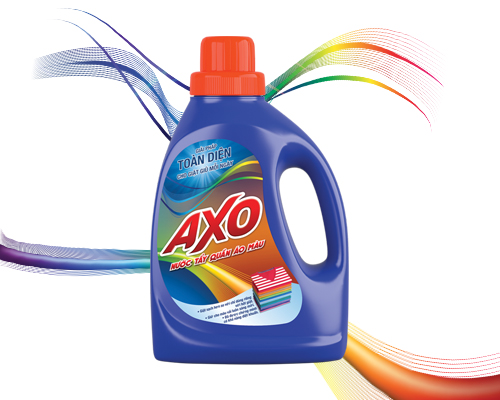 Nước tẩy quần áo màu AXO 800ML
