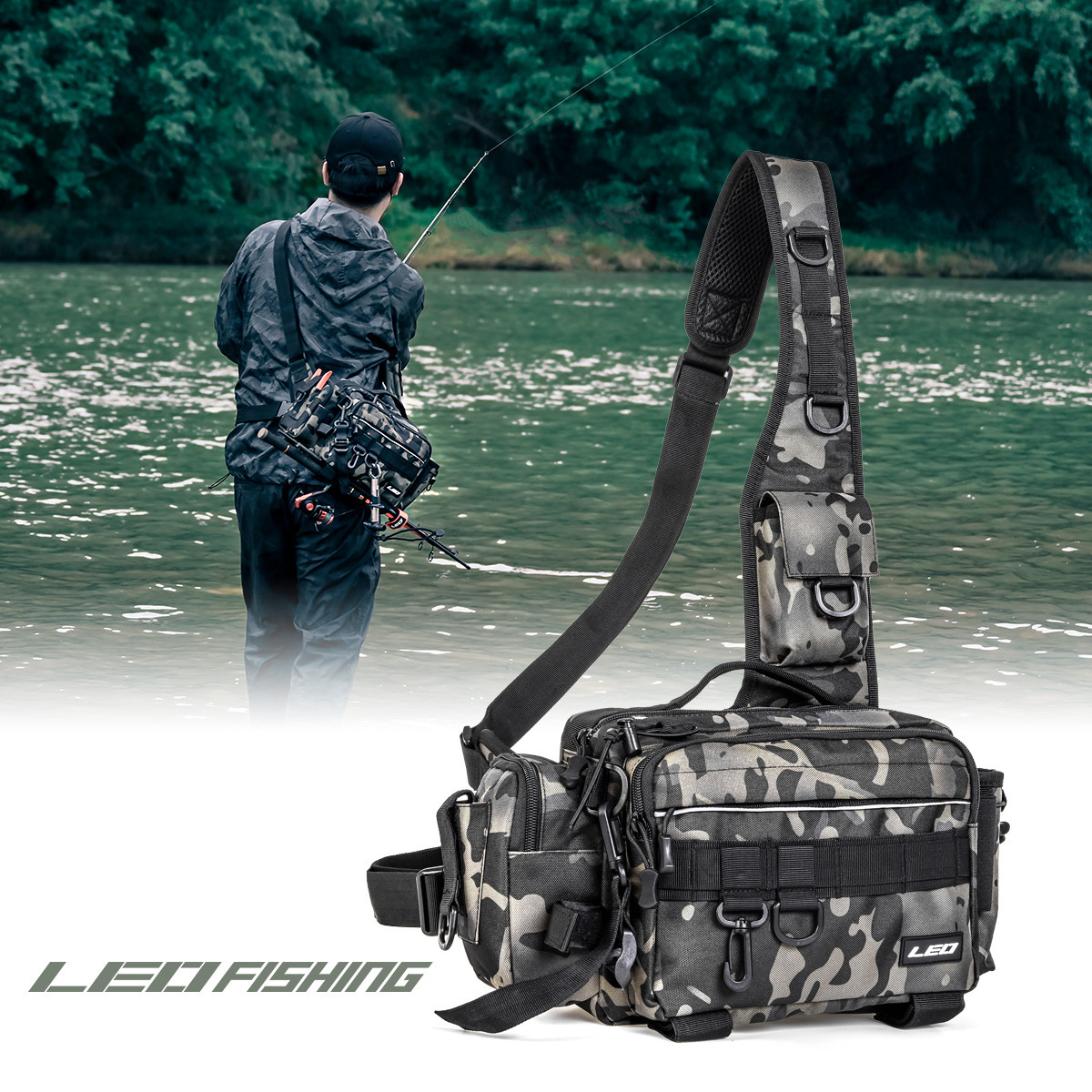 Túi lure leo fishing mẫu mới m2 to đẹp tiên nghi - cao cấp