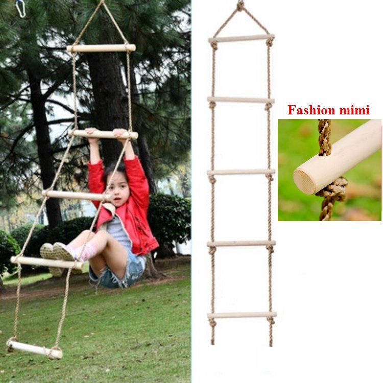 Thang Dây Leo Cho Bé Tập Thể Dục Vui Chơi