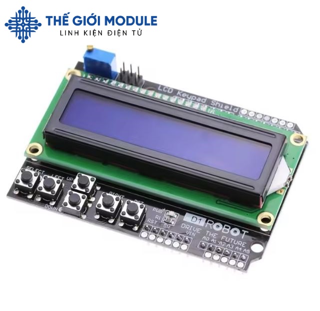 Lcd1602 keypad shield