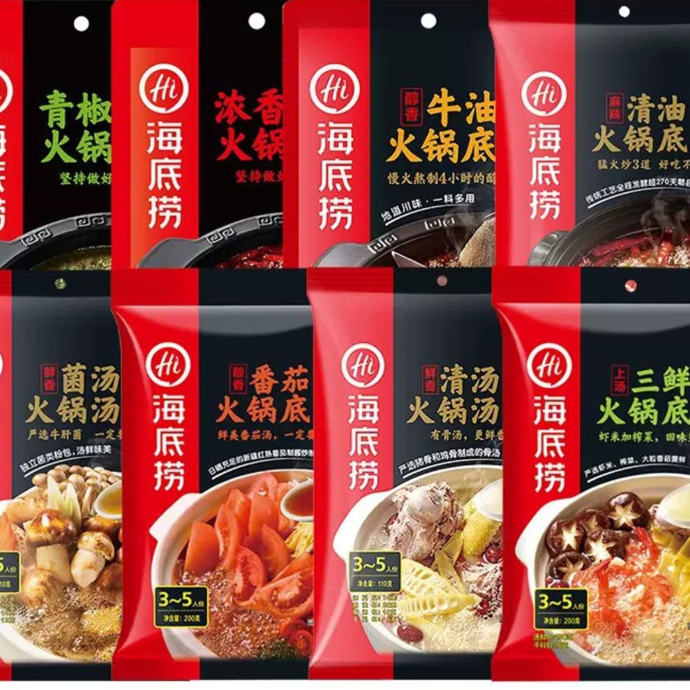 Gói cốt lẩu haidilao đủ vị
