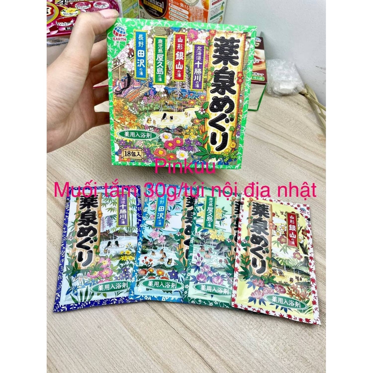 bath bomb viên tắm bồn Leon hàng Nhật