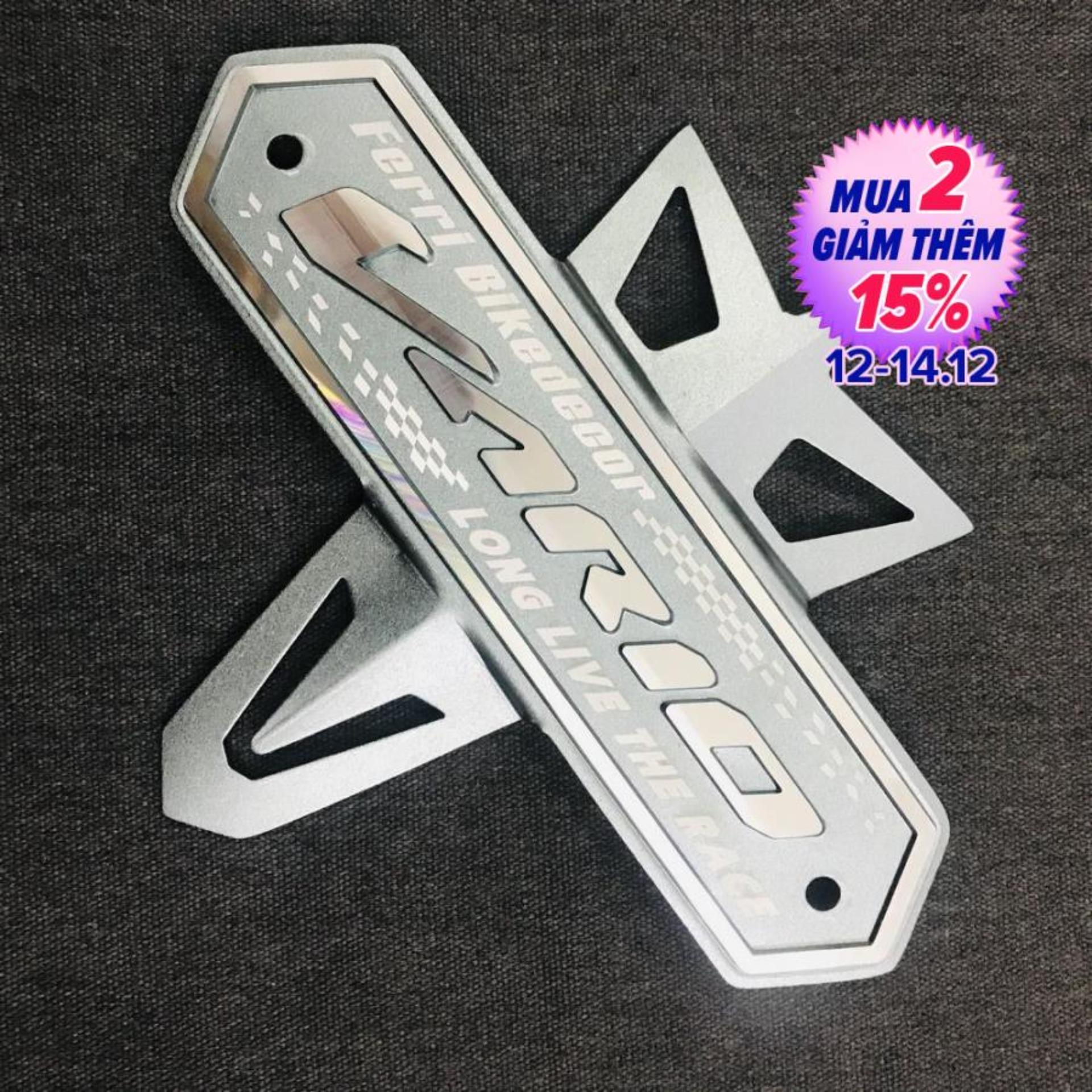[HCM][HOT 2019] BẢNG TÊN ỐP MẶT NẠ VARIO HÀNG SIÊU ĐỘC ĐÁO ÍT ĐỤNG HÀNG (MÀU BẠC)