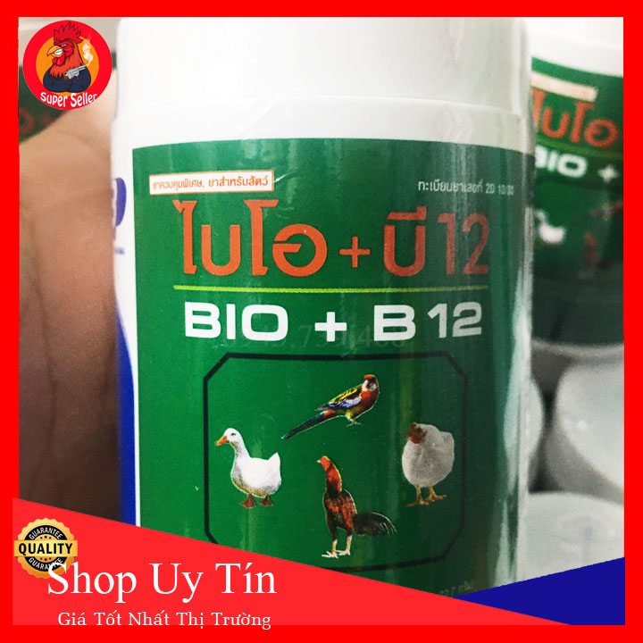 Bio-b12 úm gà con-phòng và điều tri bệnh cho gà đá chim cảnh