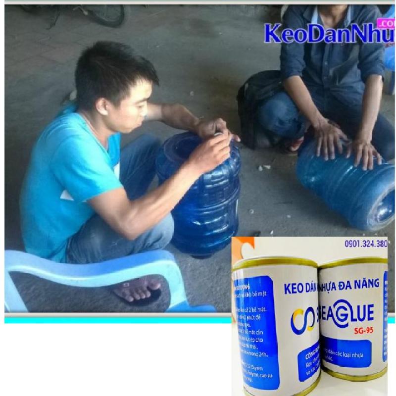 Keo Dán Nhựa SeaGlue Dán Bình Pét,Bồn Nhựa Chịu Nước,Bám Dính Tốt