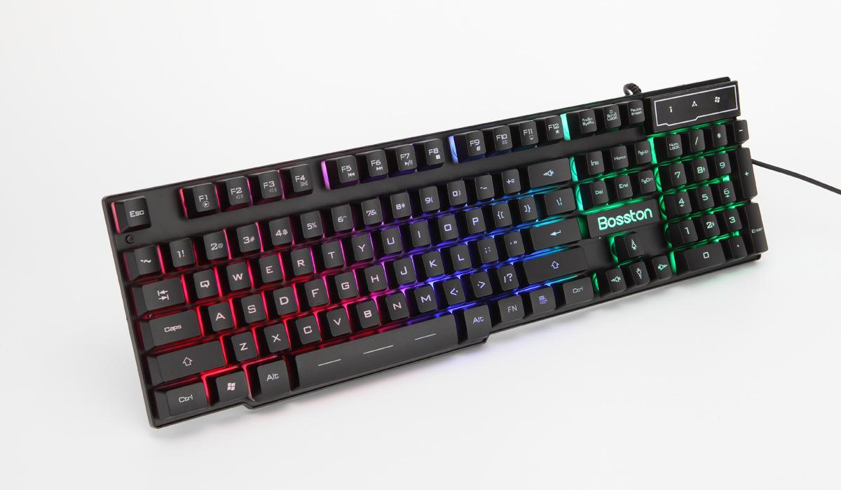 Bàn Phím Chuyên Game Có Đèn Led Bosston 803