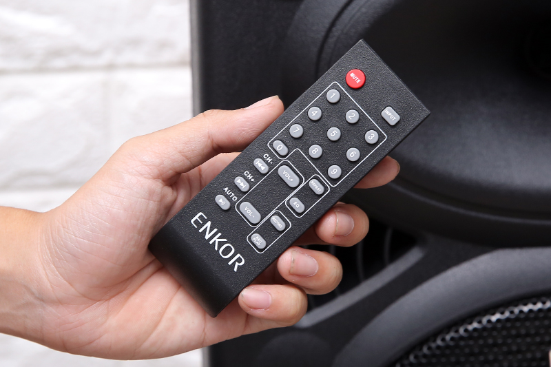 Loa Kéo Bluetooth Enkor L1218K Đen (Hàng trưng bày)